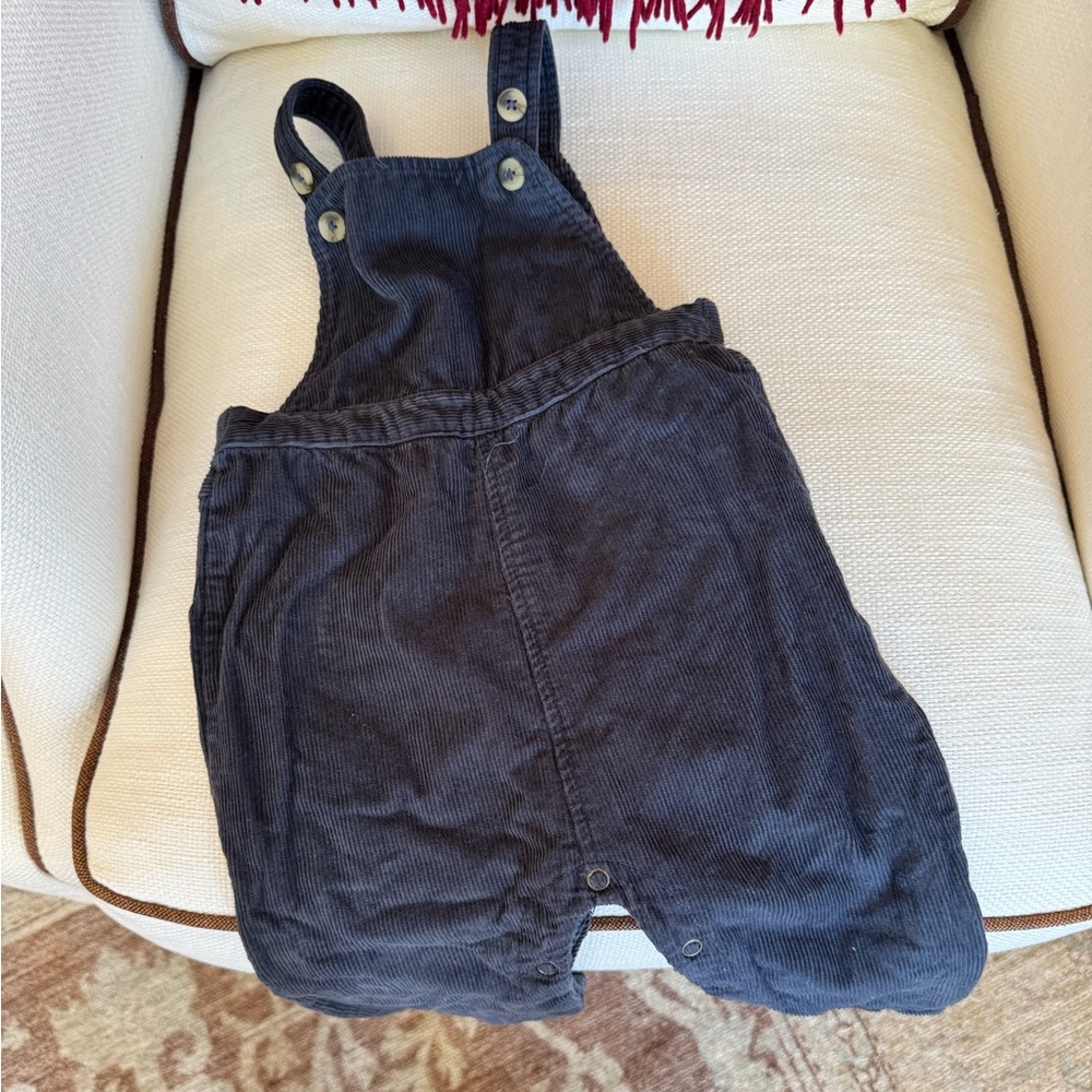 Pehr Ink Blue Corduroy Overalls - 12-18 mo